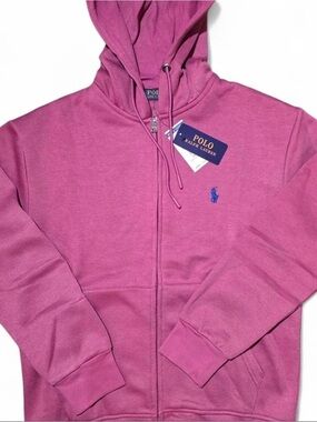 Pink Zip-Up Hoodie